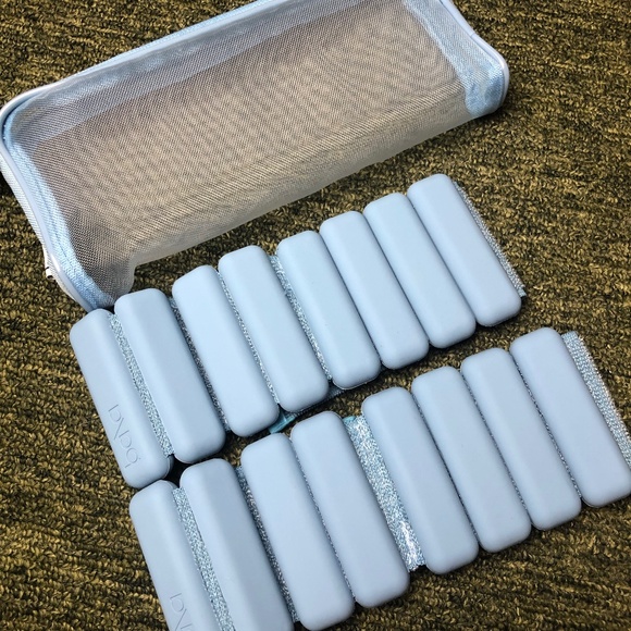 New BALA BANGLES 1lb Set WRIST/ANKLE WEIGHTS IN SEA BLUE - Picture 3 of 3